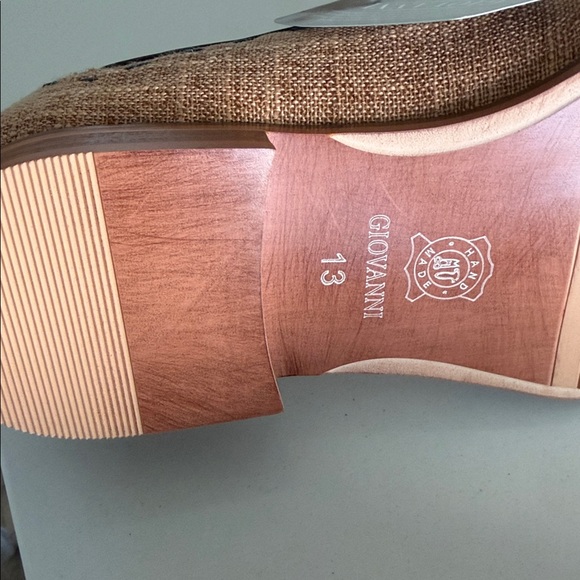 Brand New Giovanni Navy and Tan Men's Shoes - Picture 5 of 7